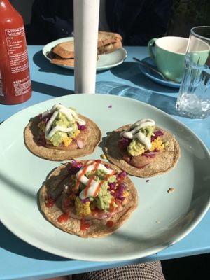 Vegan Tacos  at Found in Brighton