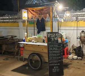Stall at Khao Soi Jitlut in Pai