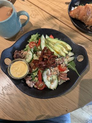 Vegan salad  at Spiseriet Kafé in Tromsoe