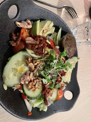 Vegan salad  at Spiseriet Kafé in Tromsoe