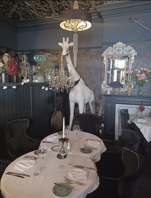 One of the dining rooms   at Brockley Hall in Saltburn-by-the-sea