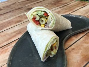 Chilli Wrap at Mercado Vida Saudável in Fortaleza