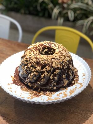 Carrot Cake at Mercado Vida Saudável in Fortaleza