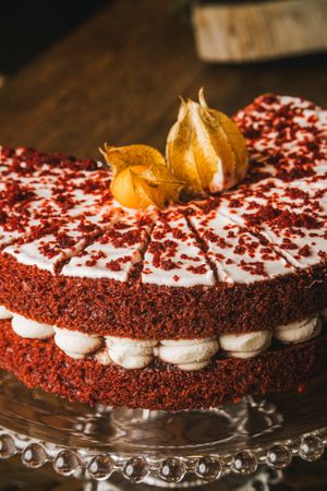 Red Velvet Cake at Mercado Vida Saudável in Fortaleza