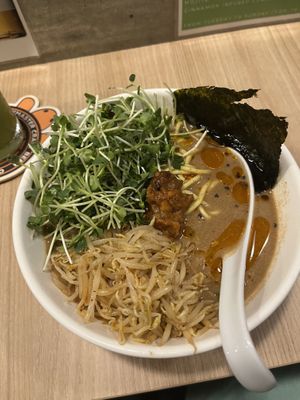 Spicy dan dan ramen  at Vege-ro in Hanoi