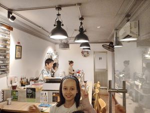 Interior. at Vege-ro in Hanoi