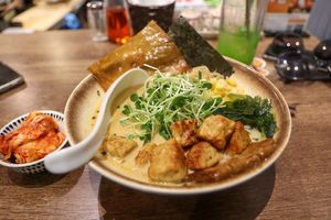 ramen at Vege-ro in Hanoi