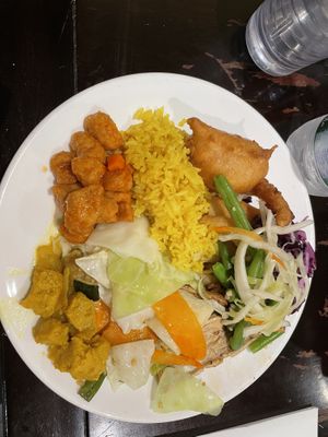   at Su Vegan Buffet in West London