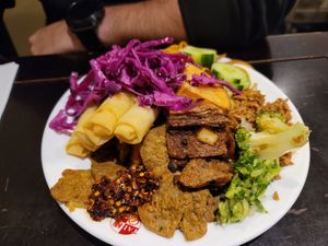 Yum at Su Vegan Buffet in West London