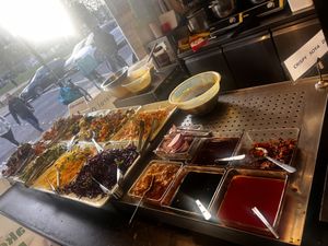   at Su Vegan Buffet in West London