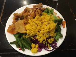   at Su Vegan Buffet in West London