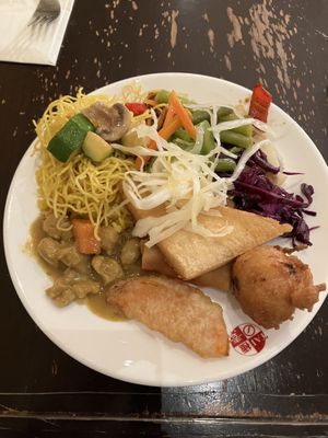   at Su Vegan Buffet in West London
