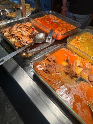 Hot at Su Vegan Buffet in West London