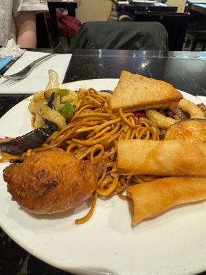 Plate 1 at Su Vegan Buffet in West London