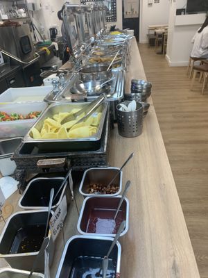   at Su Vegan Buffet in West London