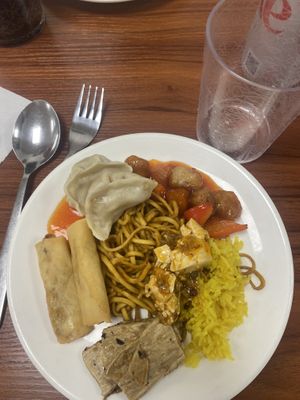   at Su Vegan Buffet in West London