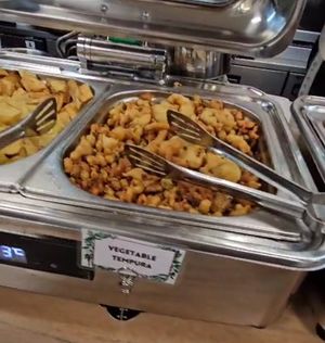 Tempura at Su Vegan Buffet in West London