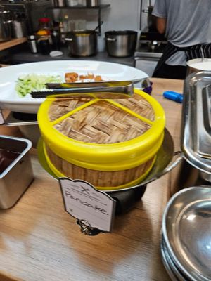 Pancakes at Su Vegan Buffet in West London