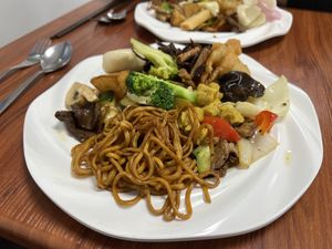   at Su Vegan Buffet in West London