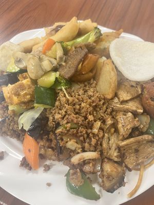   at Su Vegan Buffet in West London