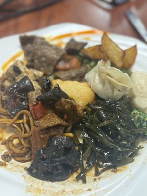   at Su Vegan Buffet in West London