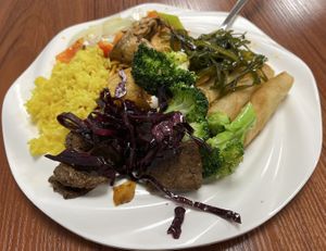   at Su Vegan Buffet in West London