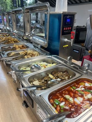   at Su Vegan Buffet in West London