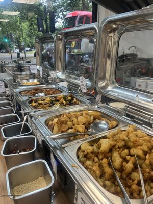  at Su Vegan Buffet in West London