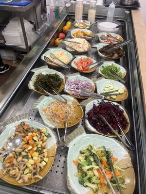   at Su Vegan Buffet in West London