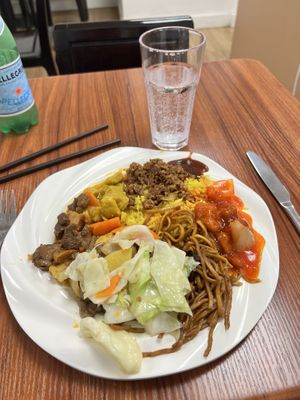   at Su Vegan Buffet in West London