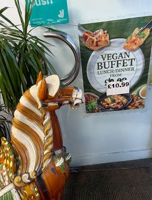   at Su Vegan Buffet in West London