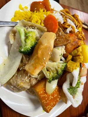   at Su Vegan Buffet in West London
