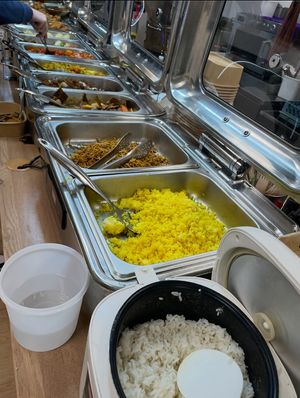   at Su Vegan Buffet in West London