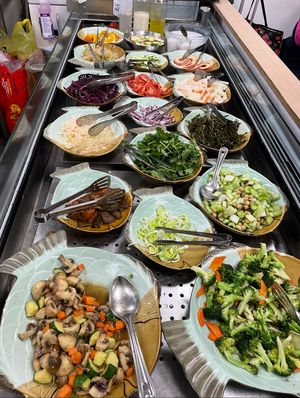   at Su Vegan Buffet in West London