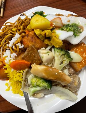   at Su Vegan Buffet in West London