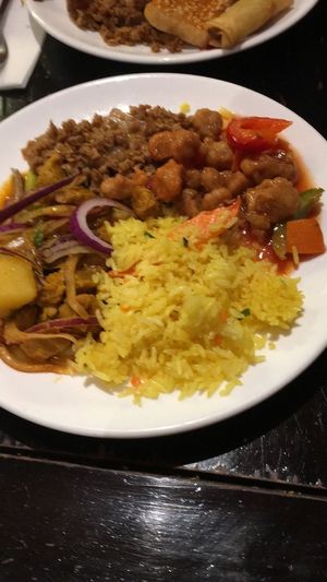 Büffet at Su Vegan Buffet in West London