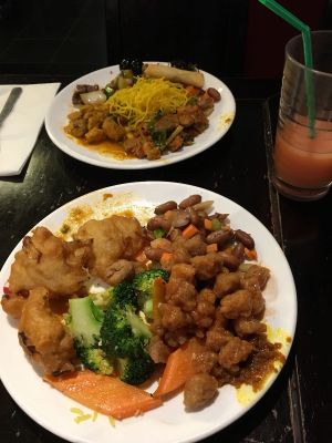 Büffet at Su Vegan Buffet in West London