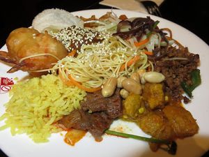 fill your plate at Su Vegan Buffet in West London