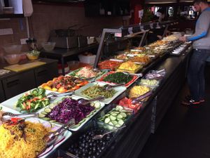 buffé at Su Vegan Buffet in West London