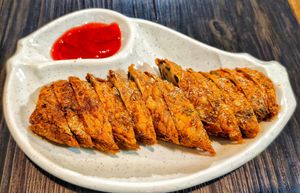 Seafood roll at Vege Art 艺素 in Johor Bahru