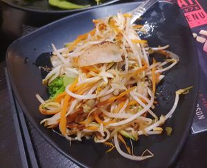 Stir fry veg say no garlic butter just oil at OKAMI in Hampton