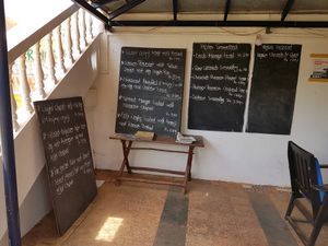 Menu at Blue Planet on 17/04/18 at Blue Planet in Agonda