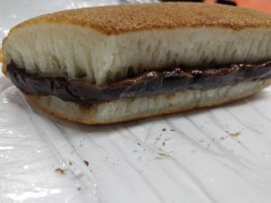 Red bean pancake at Jollibean - Tanjong Pagar in Central Singapore