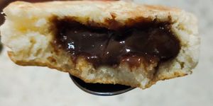 Red bean maru pancake at Jollibean - Raffles Place in Central Singapore