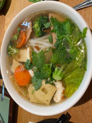 House noodle soup (N5) at Green Lotus in San Jose