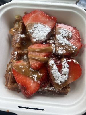   at MESS Waffles in College Station