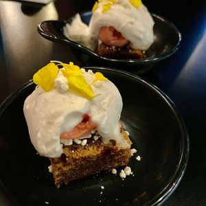 Vegan desssert  at Double Rainbow Bar & Eating House in Perth