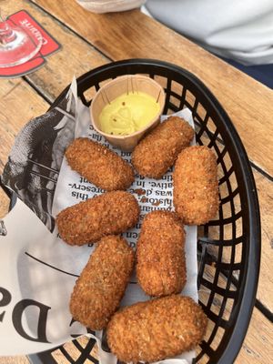 Mushrooms croquettes   at BarBier Gouda in Gouda