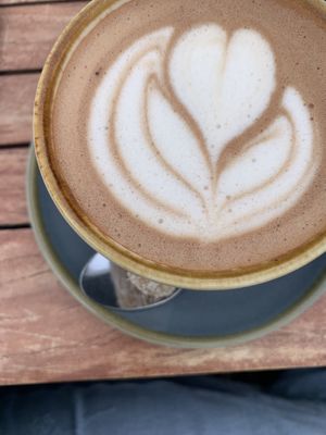 Oat mochaa  at Yonder in Les Deux Alpes