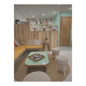 Yonder is all about food. And coffee. And vibes.  at Yonder in Les Deux Alpes